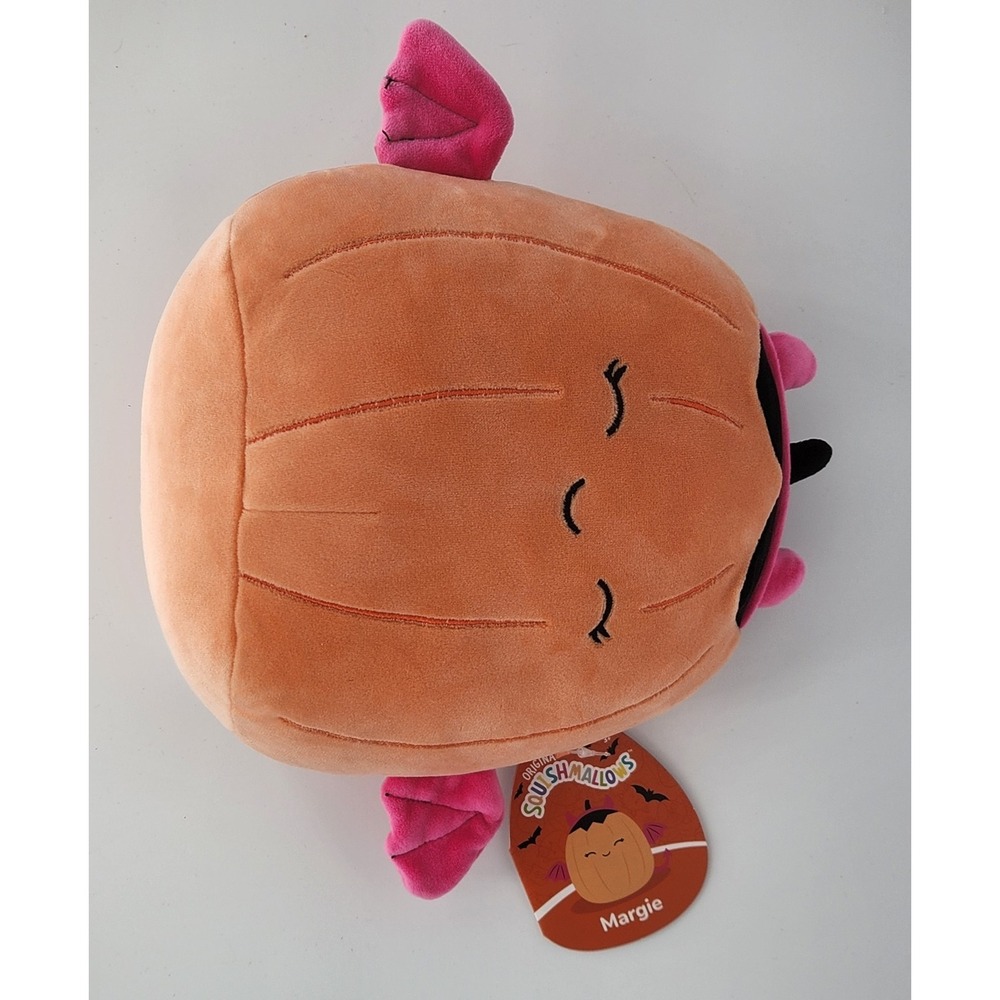Squishmallow 7.5" Halloween‎ Margie the Pumpkin BAT NEW - Picture 8 of 8
